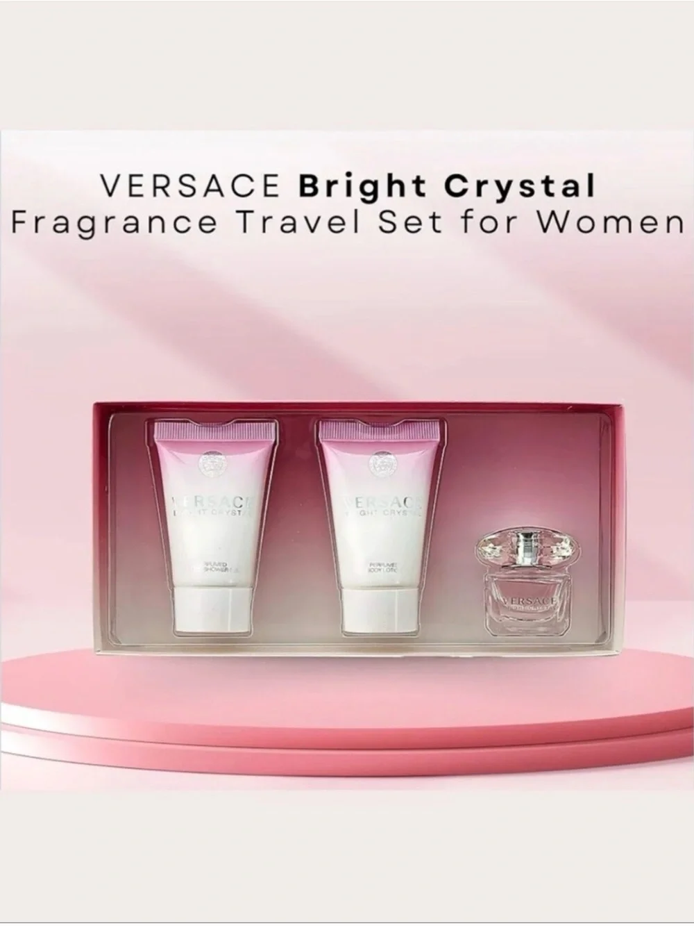 Versace Bright Crystal Women Skincare Gift Set